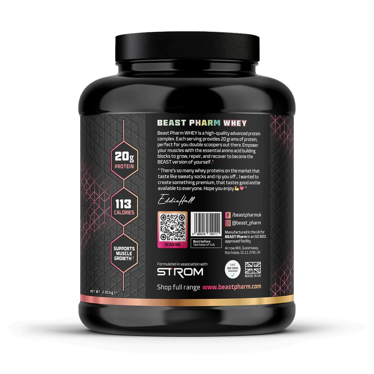 BEAST PHARM WHEY PREMIUM PROTEIN COMPLEX - 67 SERVINGS