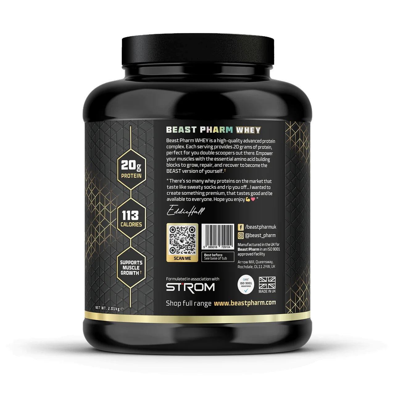 BEAST PHARM WHEY PREMIUM PROTEIN COMPLEX - 67 SERVINGS