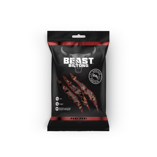 BEAST Biltong - 24g Protein Per bag! 100% Grass Fed Beef
