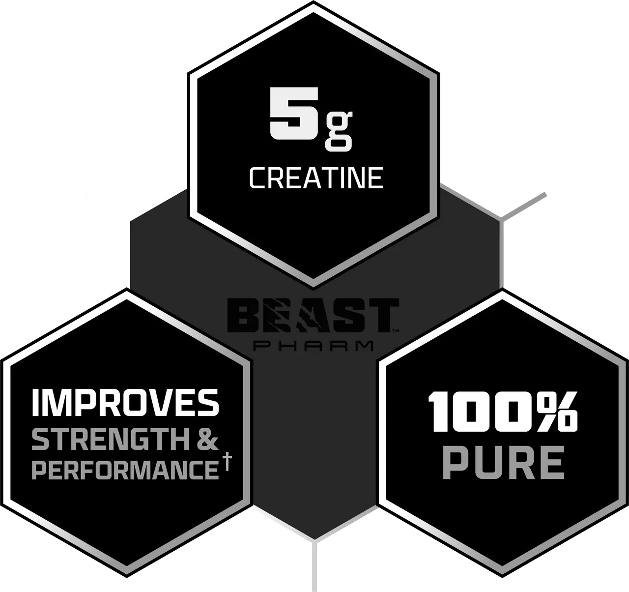 BEAST PHARM CREATINE MONOHYDRATE - 100 SERVINGS