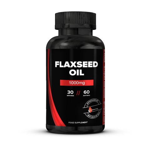 STROM SPORTS FLAXSEED OIL- 1000MG - 60 SOFTGELS