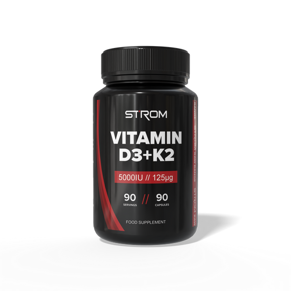STROM VITAMIN D3+ K2 - 90 caps
