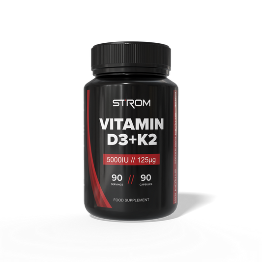 STROM VITAMIN D3+ K2 - 90 caps